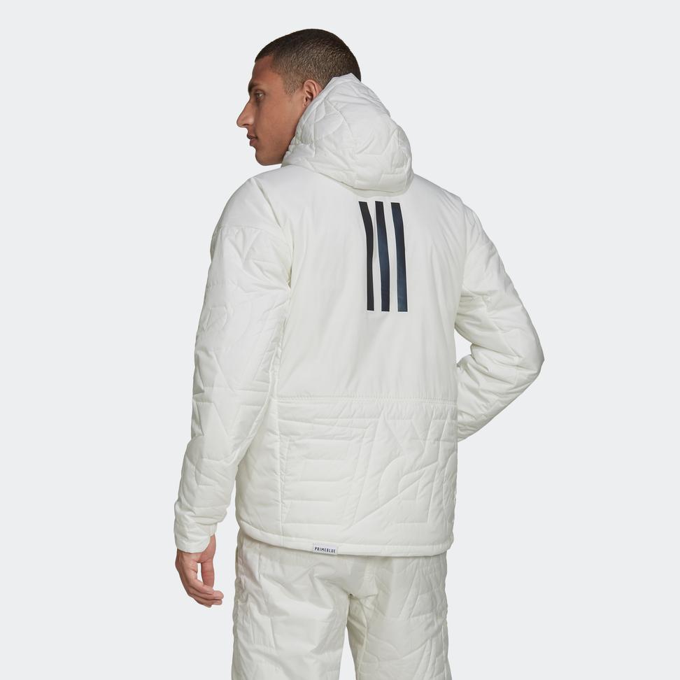 adidas Terrex Myshelter PrimaLoft Erkek Beyaz Outdoor Mont